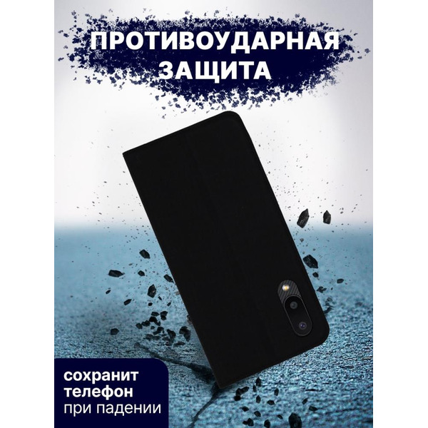 Чехол-книга Bingo Book для SAMSUNG Galaxy A02/M02 Черный
