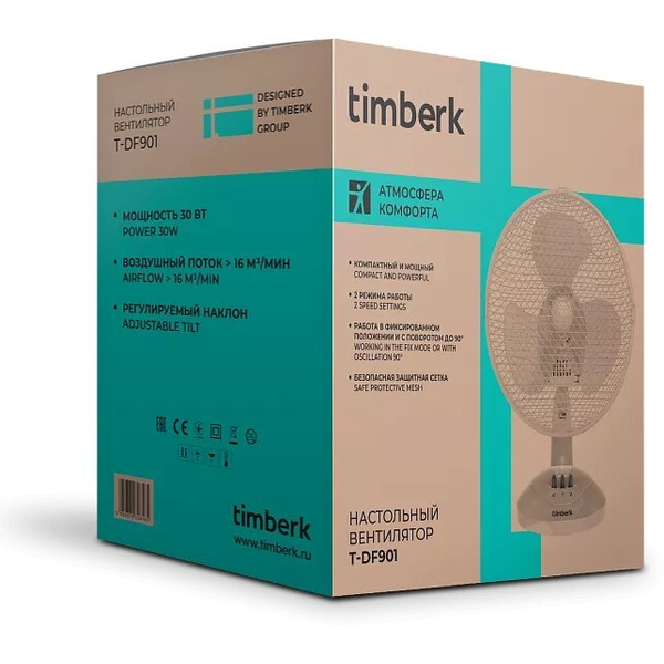 Вентилятор Timberk T-DF901