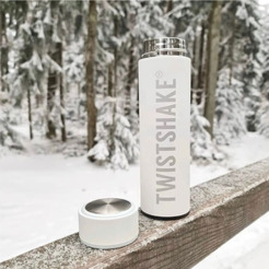 Термос для напитков Twistshake Hot or Cold Bottle / 78109 (420мл, белый)