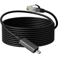 Кабель BURO BU-USB-C-LAN100-2M
