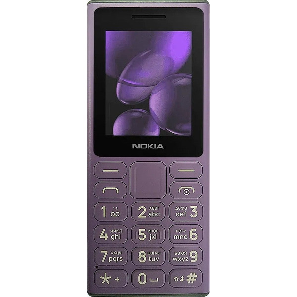 Мобильный телефон Nokia 108 Dual sim Purple (TA-1627)