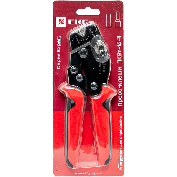 Пресс-клещи EKF Expert pkvt-16-4-exp