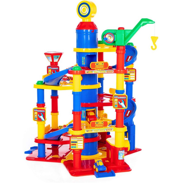 Паркинг Полесье Паркинг 7-уровневый с автомобилями 37848