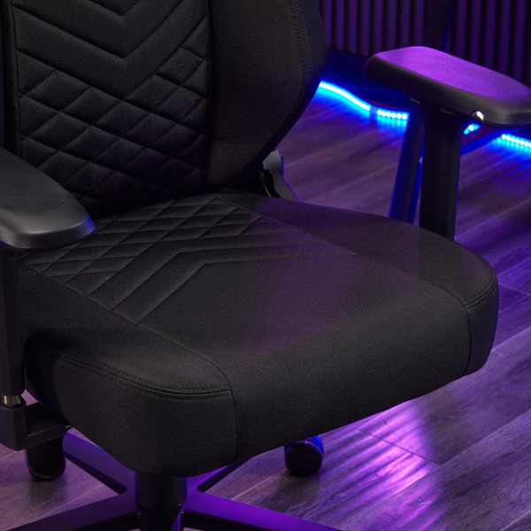 Игровое кресло EVOLUTION TITAN FABRIC Black