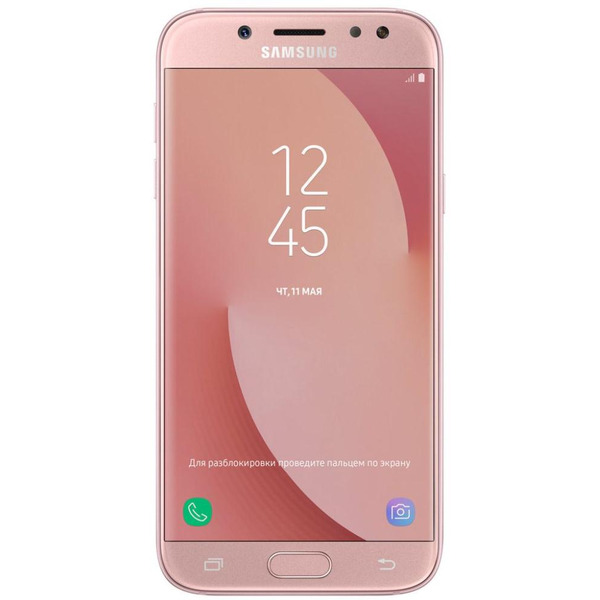 Смартфон Samsung Galaxy J5 (2017) SM-J530FM/DS розовый