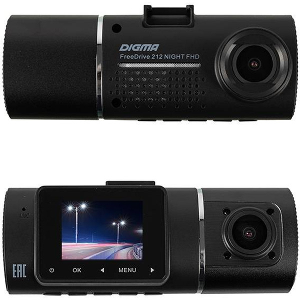 Видеорегистратор Digma FreeDrive 212 Night FHD (FD212N)