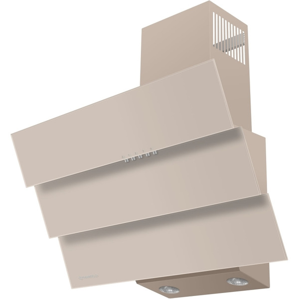 Кухонная вытяжка Maunfeld Cascada Trio 60 (темно-бежевый)