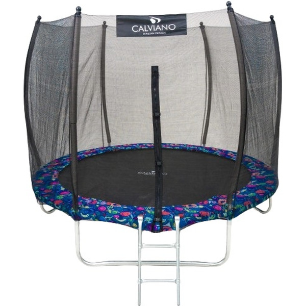 Батут Calviano 252 см - 8ft OUTSIDE master smile
