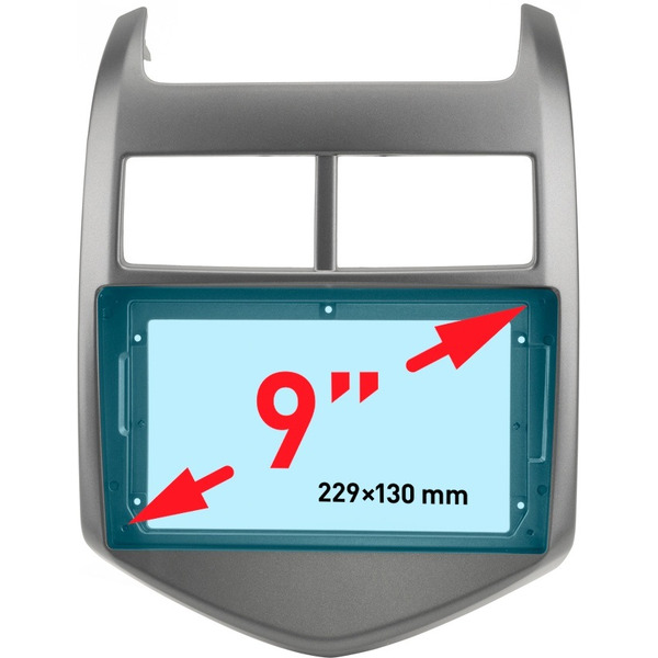Рамка Incar RCV-FC219 (UMS CHEVROLET Aveo 2012+)