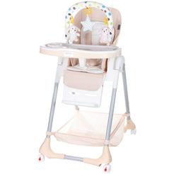 Стульчик для кормления MARTIN NOIR Nula Lux Beige Marble