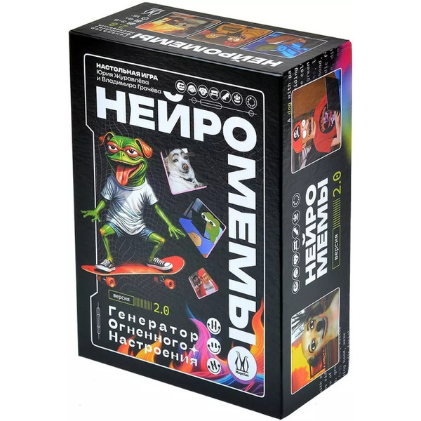 Настольная игра Магеллан Нейромемы 2.0 Генератор огненного настроения MAG119957