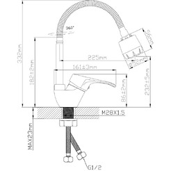 Смеситель AV Engineering AVBAS4-A294-458