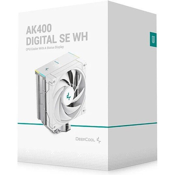 Кулер для процессора DeepCool AK400 Digital SE WH R-AK400-WHADMN-GJD + термопаста Z3 [DP-TIM-Z3-2