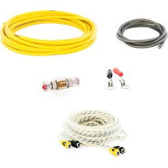 Набор проводов для подключения 2-канального усилителя 10Ga Swat PAC-T10