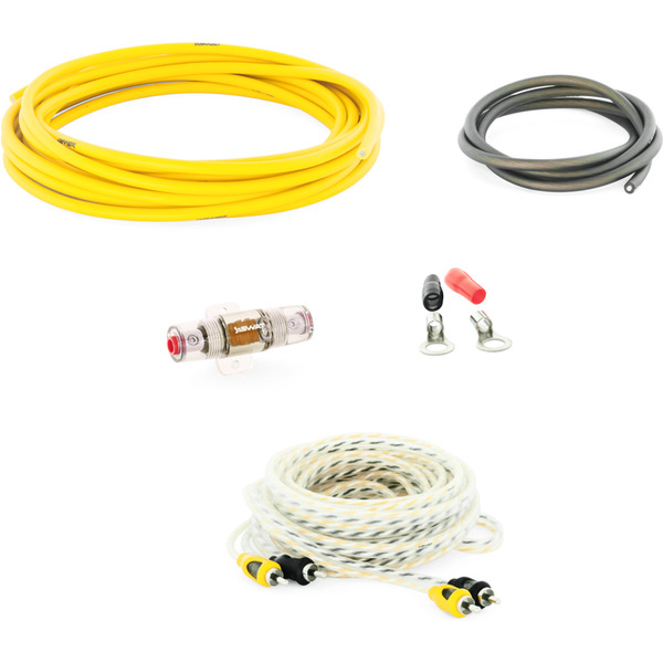 Набор проводов для подключения 2-канального усилителя 10Ga Swat PAC-T10