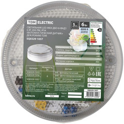 Светильник TDM ЖКХ ДБО-6-ФАД1 SQ0329-1057