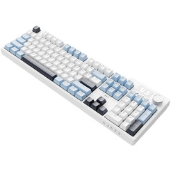 Клавиатура AJAZZ AK35I V3 Sea Salt Switch (синий/белый/черный)