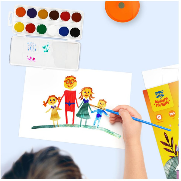 Набор кистей Мульти-Пульти Чебурашка НКЧБ_53002 (5 шт)