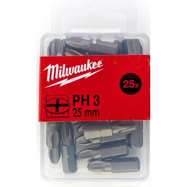 Бита MILWAUKEE PH3 25 мм (25 шт.) 4932399588