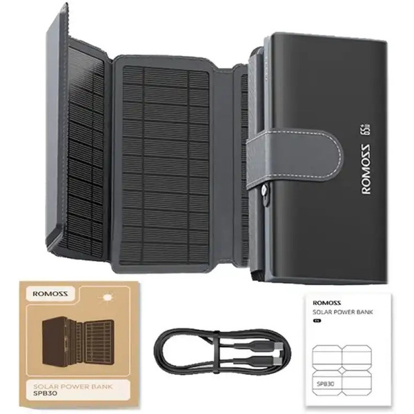 Внешний аккумулятор Romoss SPB30 30000mAh (черный)