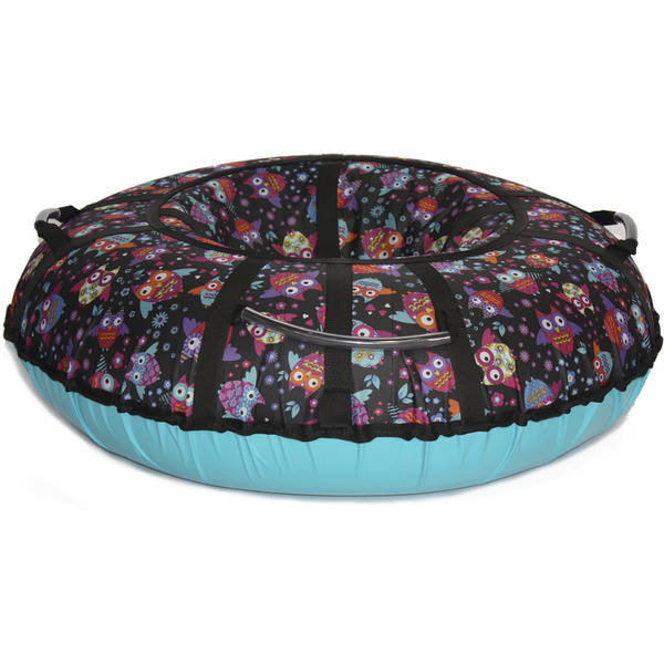 Тюбинг Hubster Люкс Pro S Совы Черные (100 см)