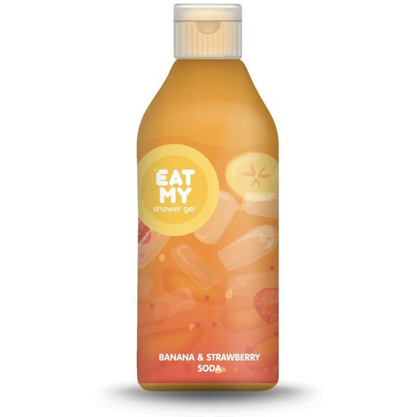 Гель для душа EAT MY "Бананово-клубничная содовая" 200 мл (362210)