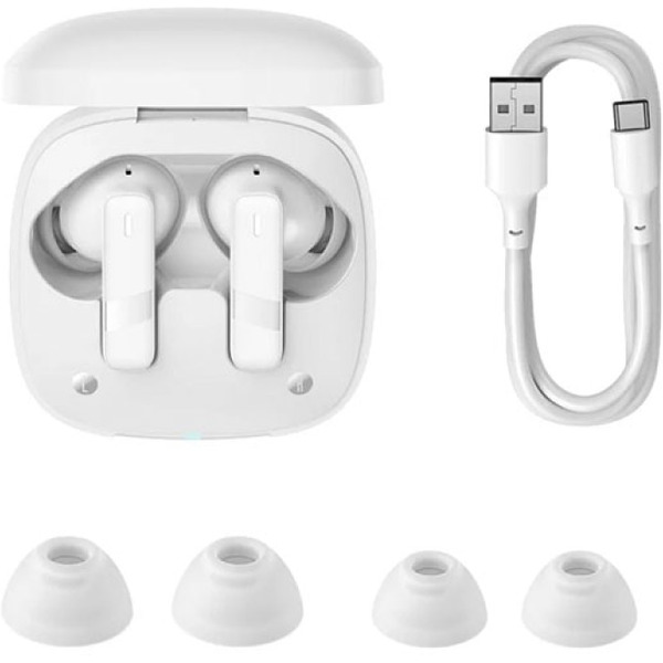 Наушники Baseus Bowie E20 True Stellar White (A00069700223-00)