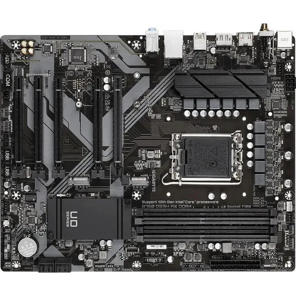 Материнская плата Gigabyte B760M DS3H AX DDR4 (rev. 1.0)