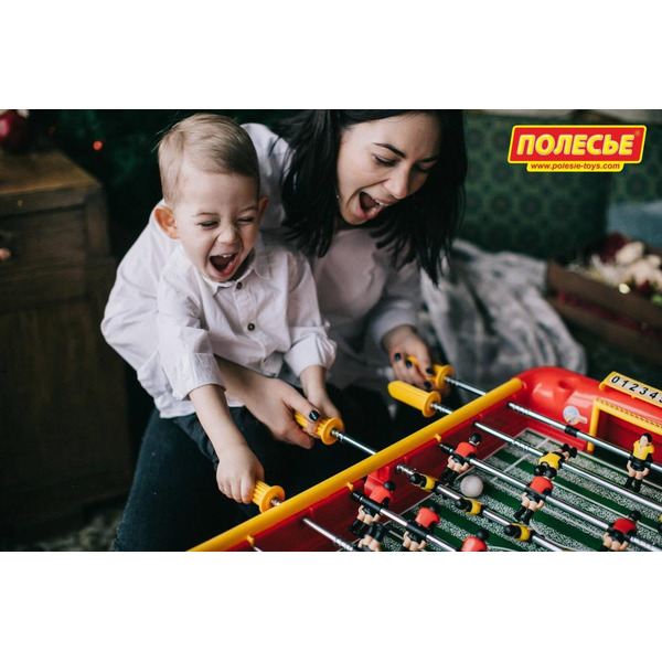 Настольный футбол Полесье Champions №1 (красный)