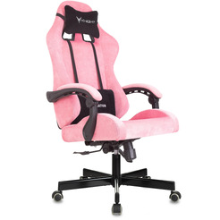 Игровое кресло Knight Terminator (розовый Velvet 36)