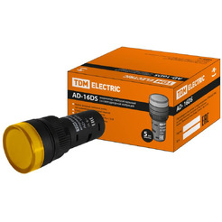 Лампа сигнальная TDM AD-16DS(LED) 24В AC/DC SQ0702-0057