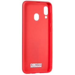 Бампер Bingo Matt TPU для SAMSUNG Galaxy A30 Красный
