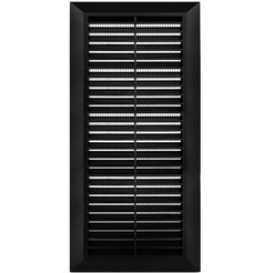 Решетка с сеткой от насекомых Awenta Classic T63CZ 14x28 (черный)