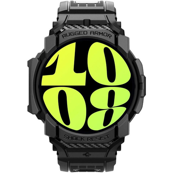 Ремешок с чехлом SPIGEN RUGGED ARMOR PRO для SAMSUNG GALAXY WATCH 7 44 MM MATTE BLACK ACS08338
