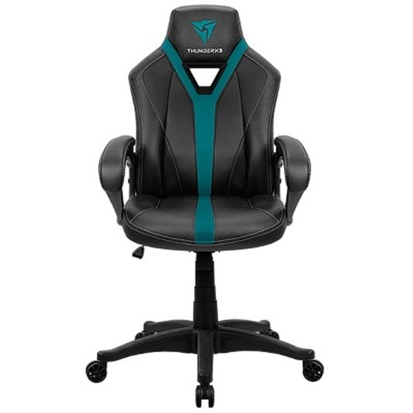 Кресло компьютерное THUNDERX3 YC1 (черный/бирюзовый)