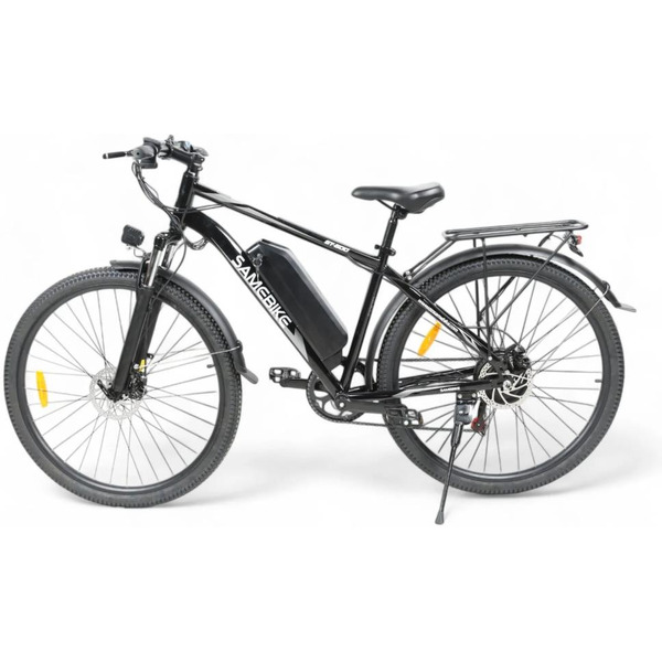 Электровелосипед SameBike SB-GT500 (чёрно-серебристый)