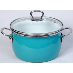 Кастрюля Сантэкс 1-2430211 (бирюзовый)