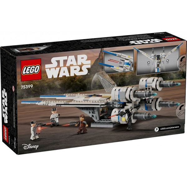 Конструктор Lego Star Wars Звёздный истребитель повстанцев U-wing 75399