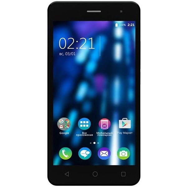 Смартфон BQ-Mobile BQS-5020 Strike темно-серый