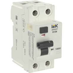 Дифференциальный автомат IEK 2P 25А 30мА тип AC AR-R10N-2-025C030
