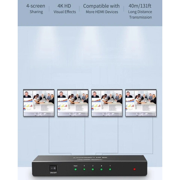 Разветвитель Ugreen CM620 (черный)