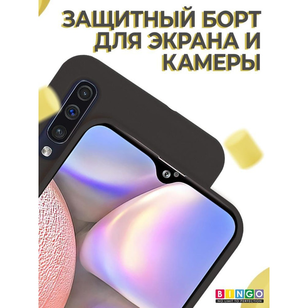 Бампер Bingo Liquid TPU для SAMSUNG Galaxy A50/A50S/A30S Черный