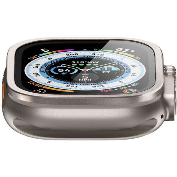 Защитное стекло Spigen ProFlex EZ Fit для Apple Watch 9/8/7 (45 mm) AFL04051 (2шт)