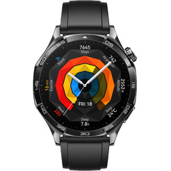 Смарт-часы HUAWEI Watch GT 5 Black Fluoroelastomer Strap (VLI-B19) 46mm