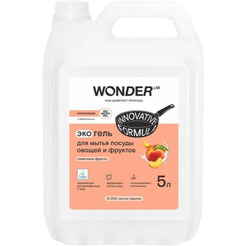 Средство для мытья посуды Wonder LAB Сливочные фрукты 5 л