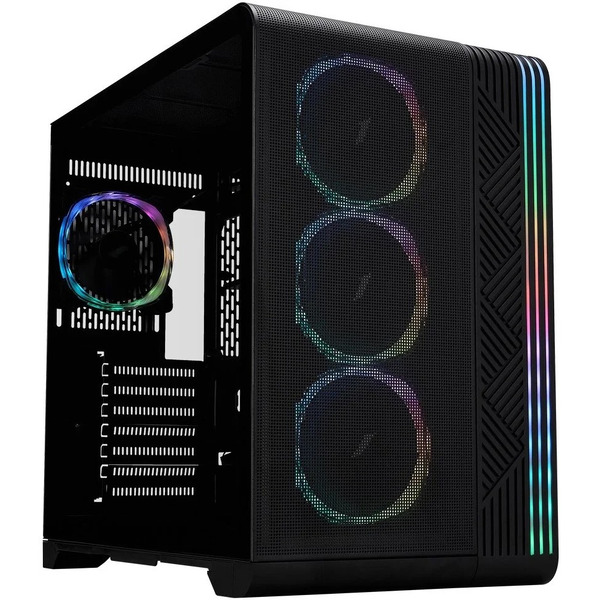 Корпус 1stPlayer VT7 VT7-BK-4FS7 (черный)