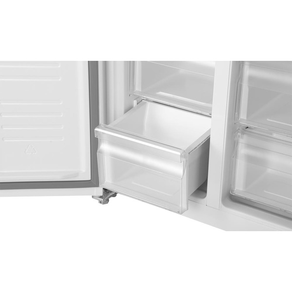 Холодильник Hyundai CS5003F (белое стекло)