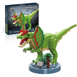 Игрушка конструктор MOYU Дилофозавр MY91008