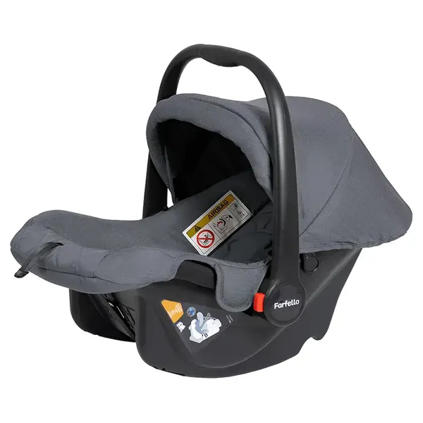 Детская универсальная коляска Farfello Baby Shell 2025 3в1 BBS-014 (серый)