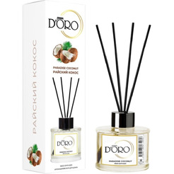 Аромадиффузор для дома Gamma D'ORO Райский кокос, 55 мл